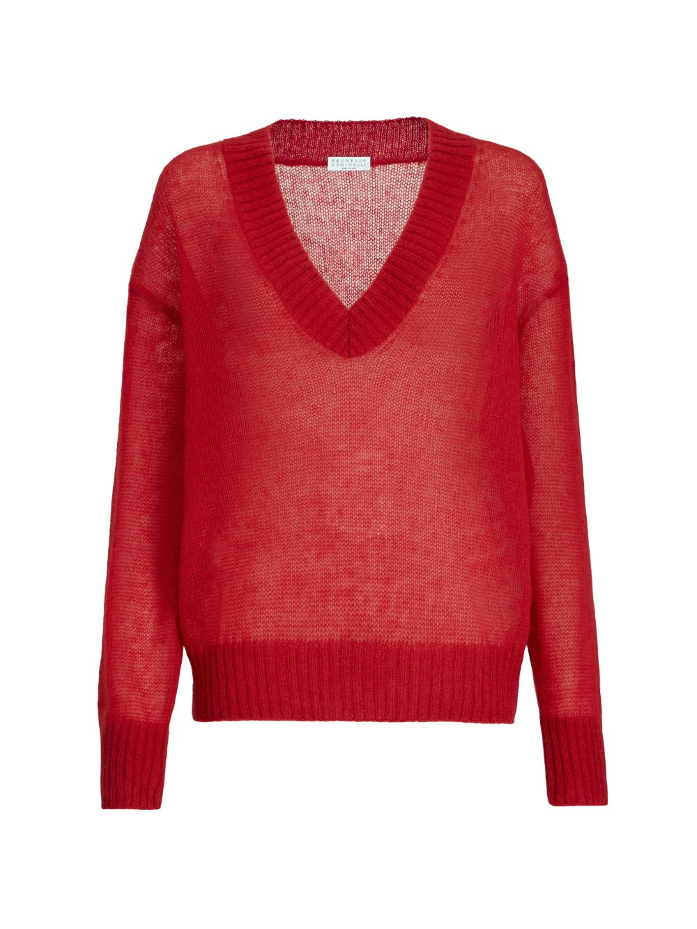 Brunello Cucinelli Women Wool V-Necked Jumper BRUNELLO CUCINELLI