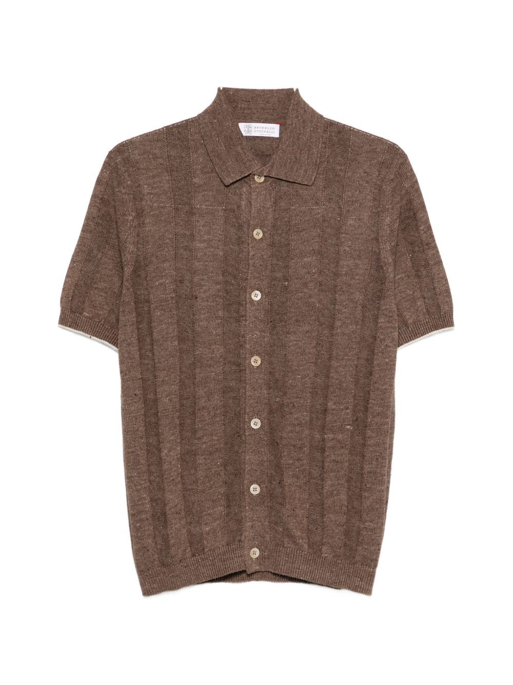 Brunello Cucinelli Men Linen And Cotton Blend Cardigan BRUNELLO CUCINELLI