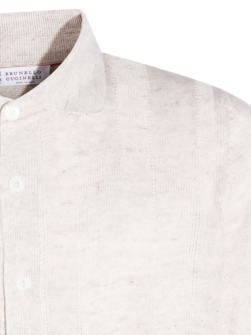 Brunello Cucinelli Men Linen And Cotton Blend Cardigan BRUNELLO CUCINELLI