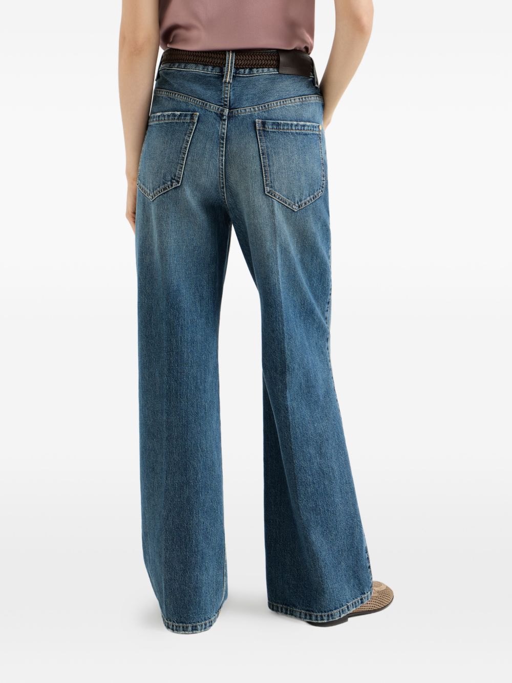 Brunello Cucinelli Women Flared-Leg Denim Jeans BRUNELLO CUCINELLI