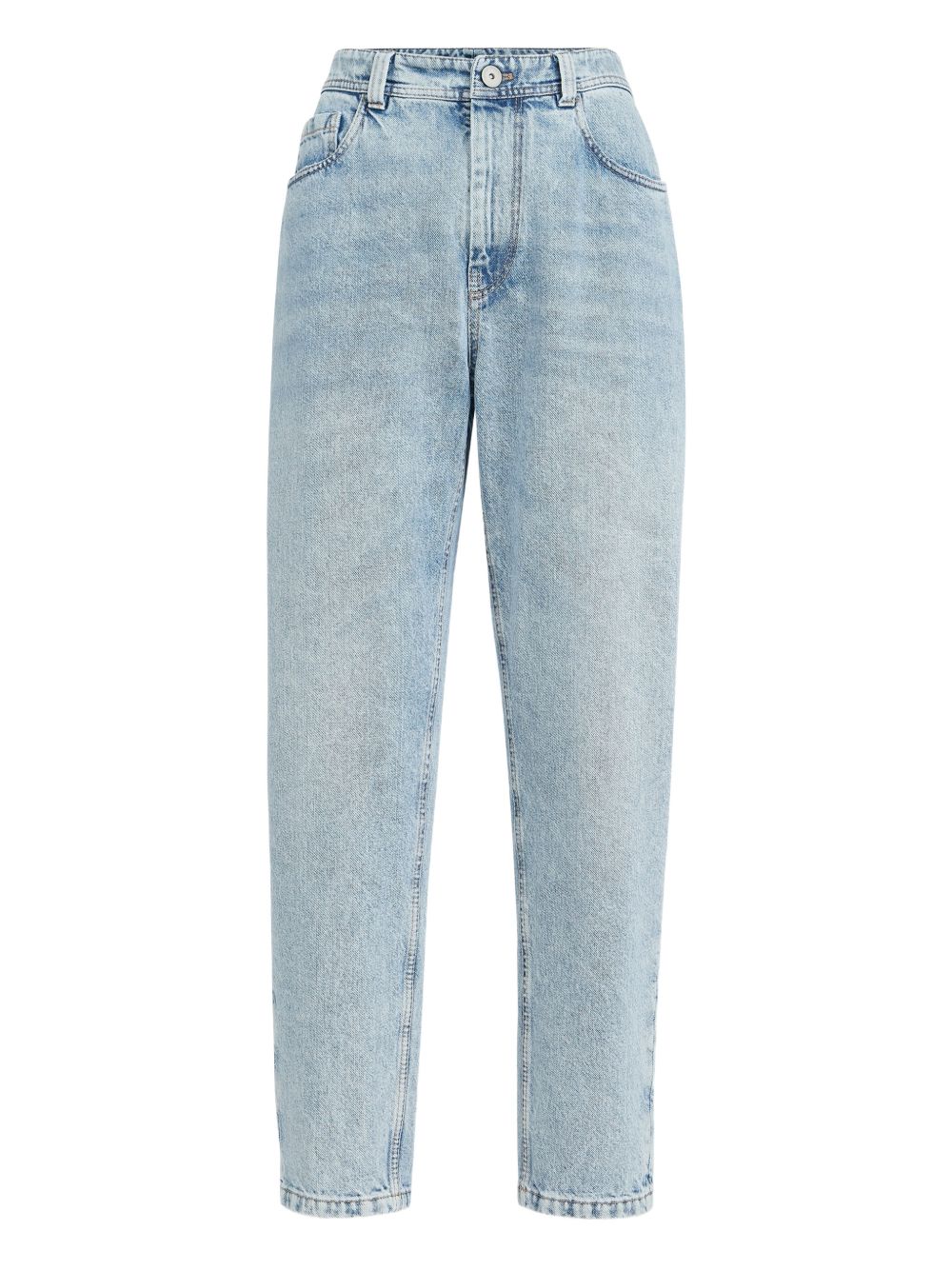 Brunello Cucinelli Women Denim Baggy Jeans BRUNELLO CUCINELLI