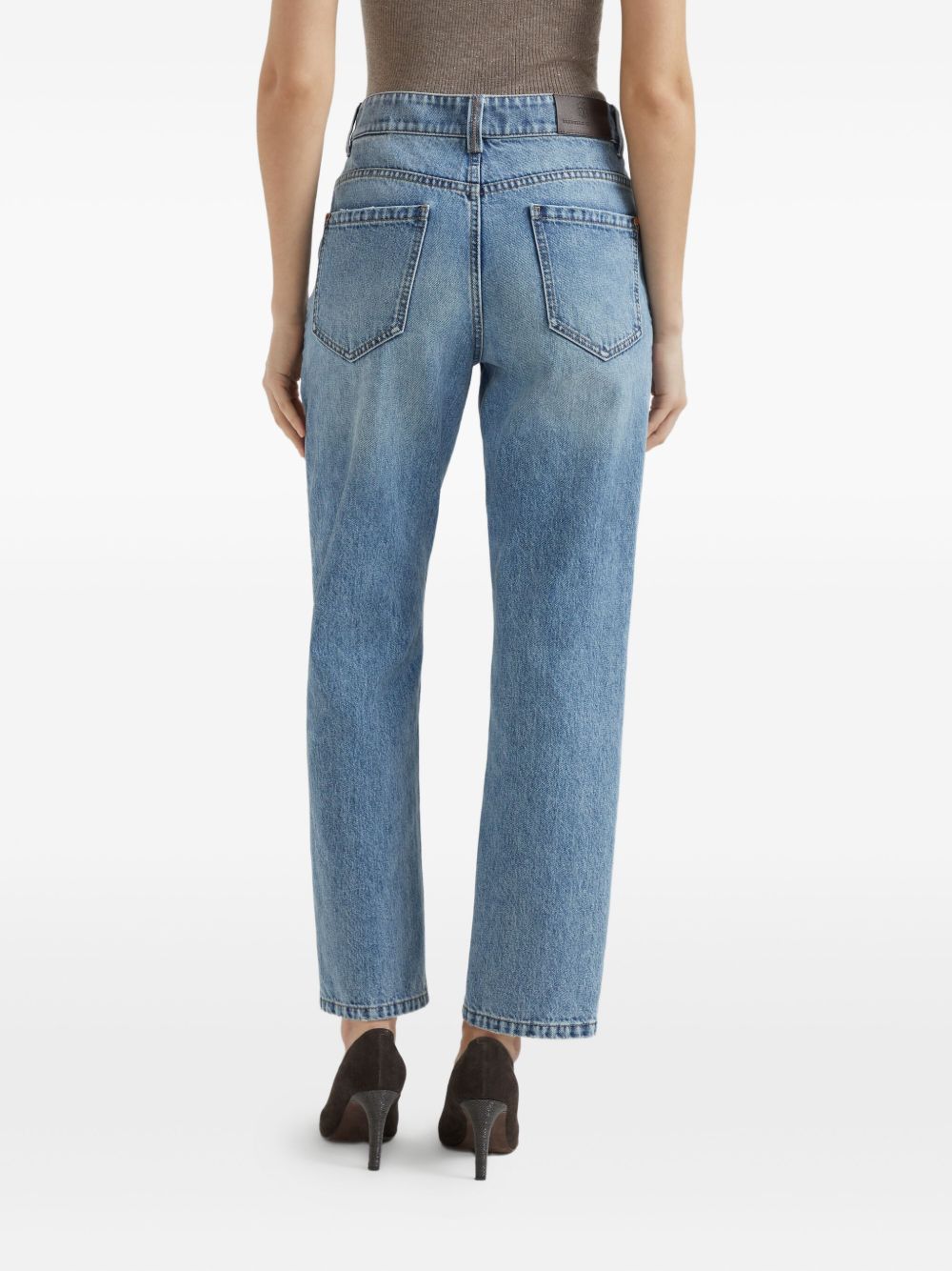 Brunello Cucinelli Women Denim Cotton Jeans BRUNELLO CUCINELLI