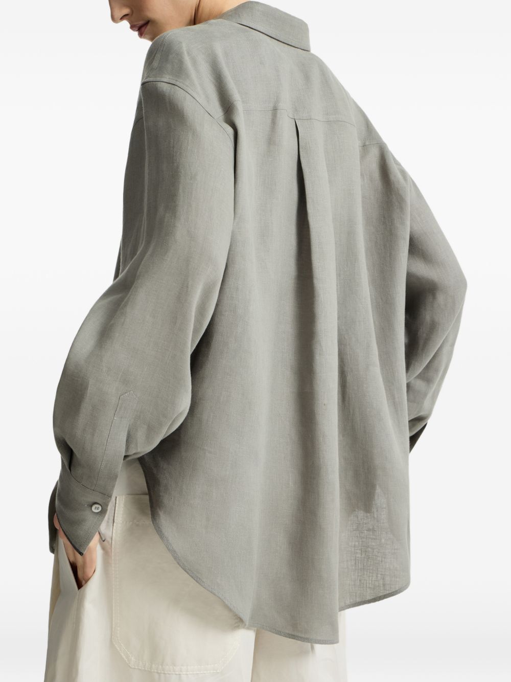 Brunello Cucinelli Women Linen Shirt BRUNELLO CUCINELLI