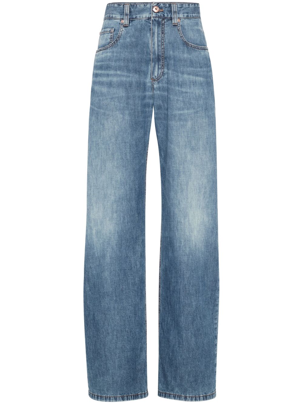Brunello Cucinelli Women Denim Cotton Jeans BRUNELLO CUCINELLI