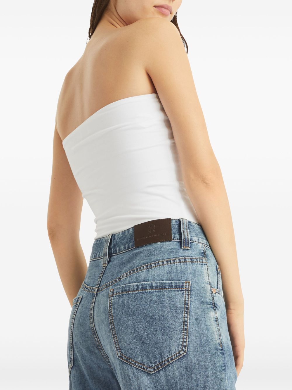 Brunello Cucinelli Women Denim Cotton Jeans BRUNELLO CUCINELLI