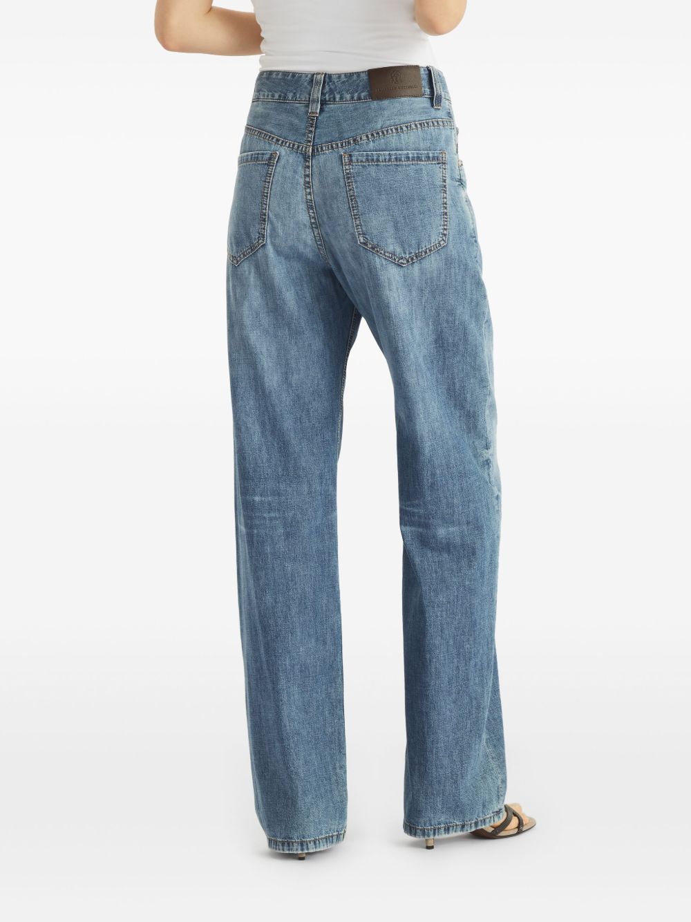 Brunello Cucinelli Women Denim Cotton Jeans BRUNELLO CUCINELLI