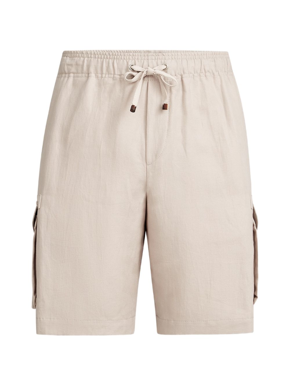 Brunello Cucinelli Men Linen Cargo Shorts BRUNELLO CUCINELLI