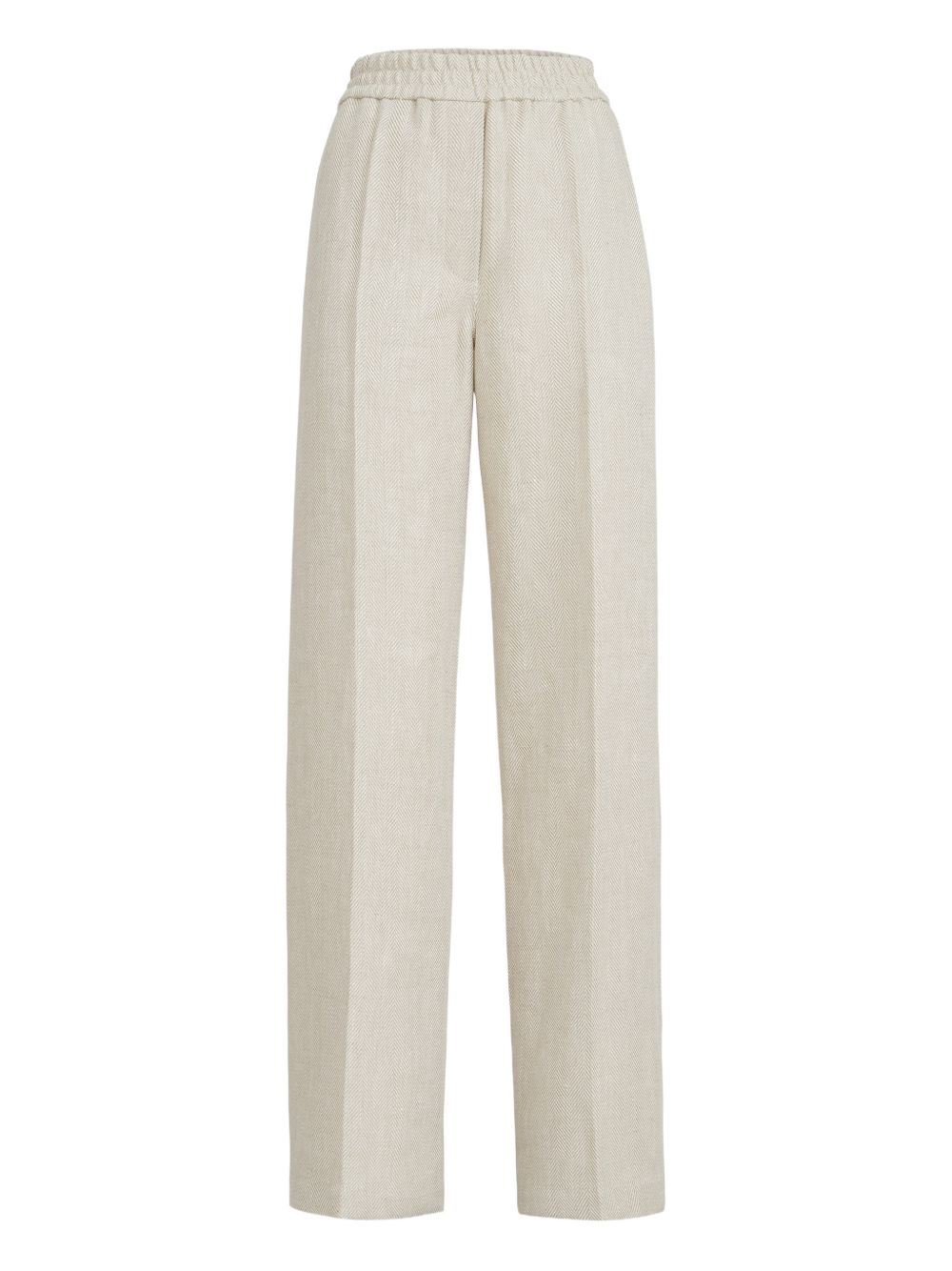 Brunello Cucinelli Women Linen Trousers BRUNELLO CUCINELLI