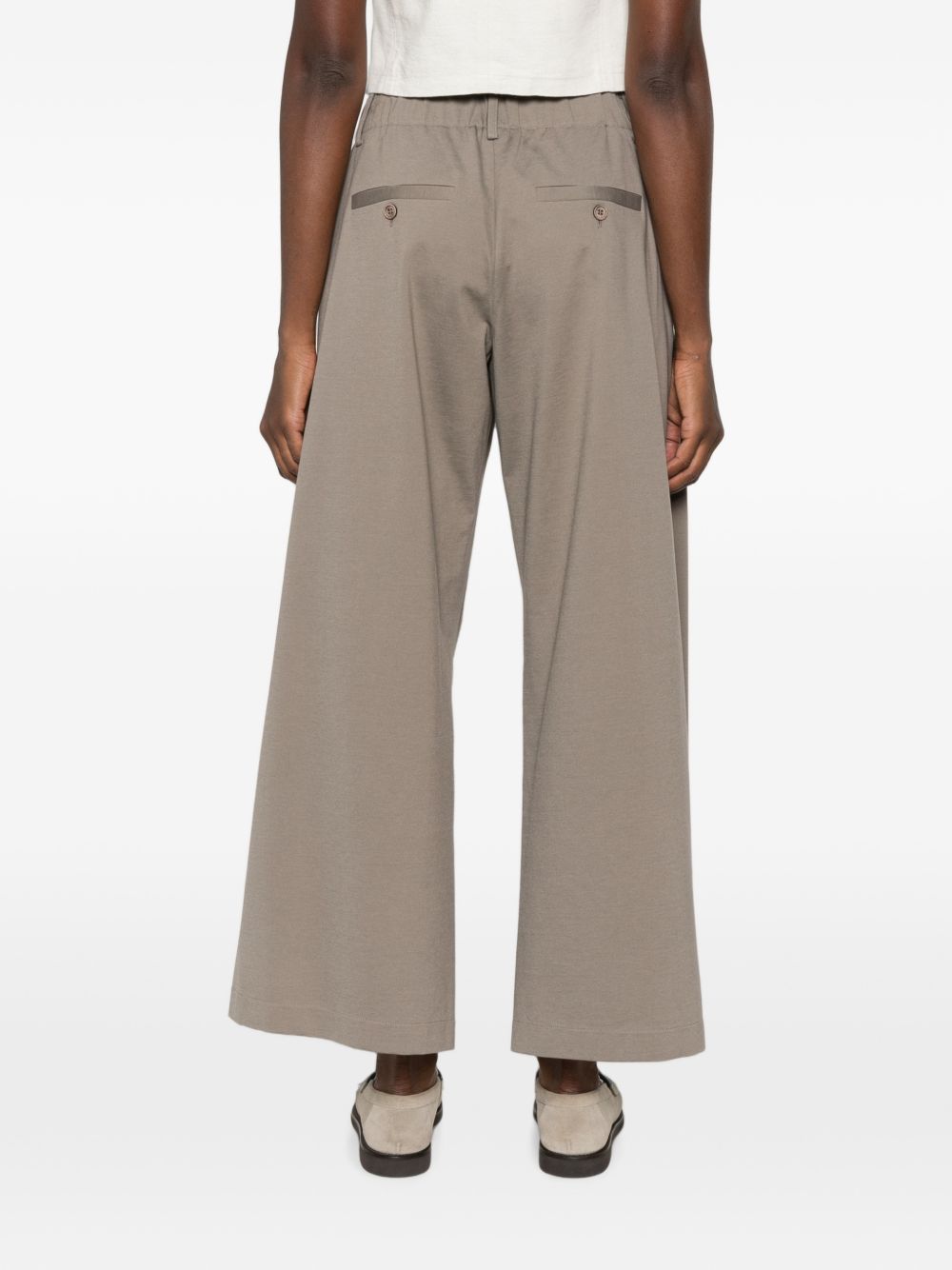 Brunello Cucinelli Women Cotton Blend Trousers BRUNELLO CUCINELLI