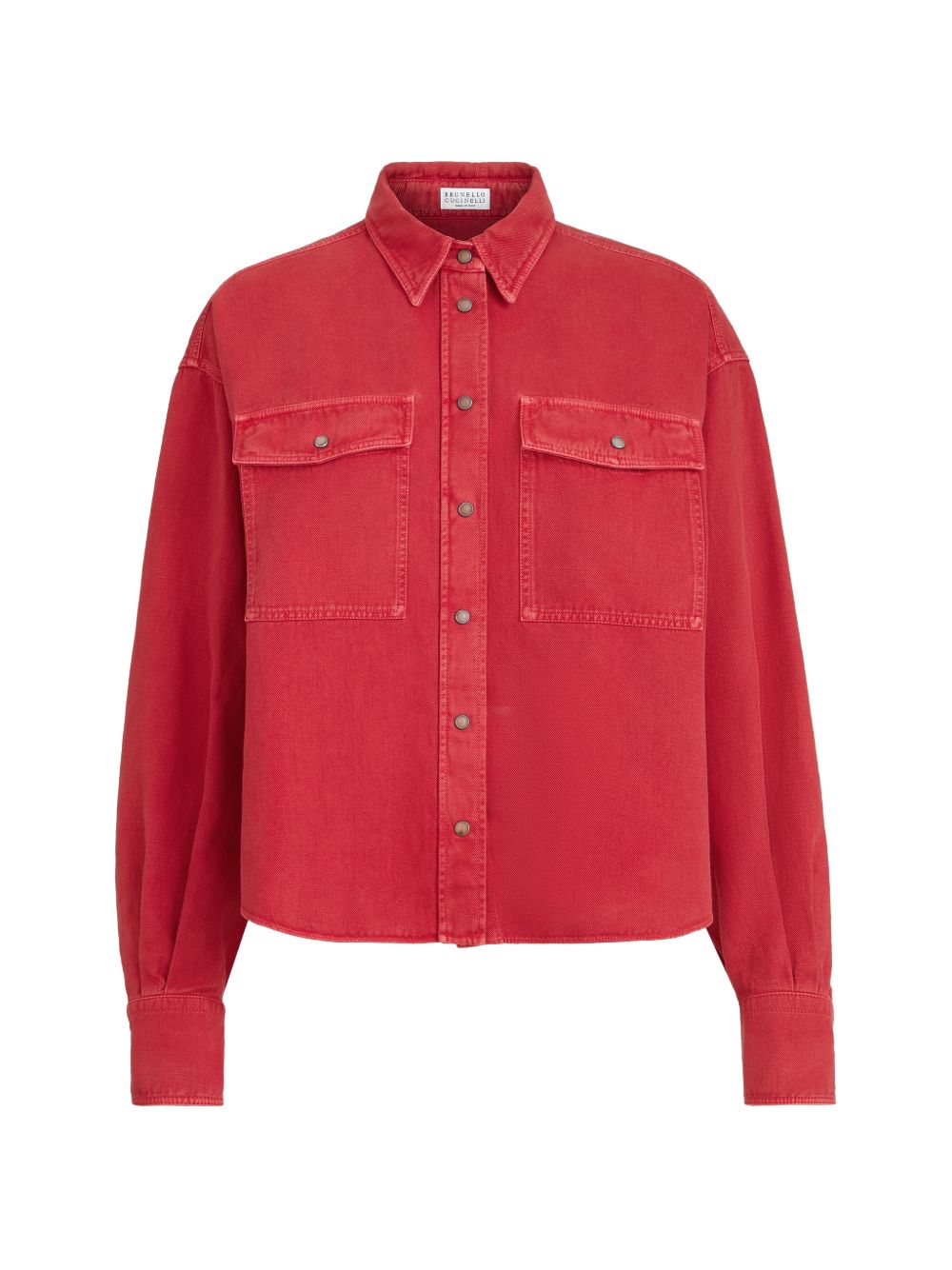 Brunello Cucinelli Women Cotton And Linen Blend Shirt BRUNELLO CUCINELLI