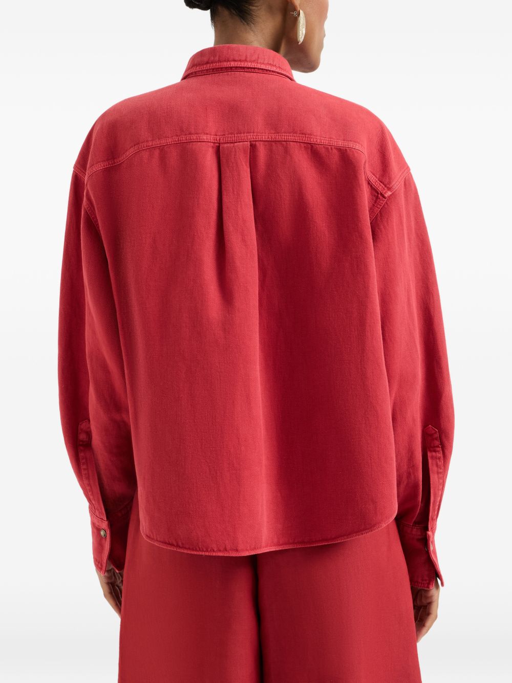 Brunello Cucinelli Women Cotton And Linen Blend Shirt BRUNELLO CUCINELLI