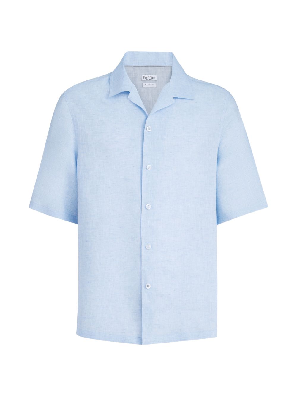 Brunello Cucinelli Men Linen Shirt BRUNELLO CUCINELLI