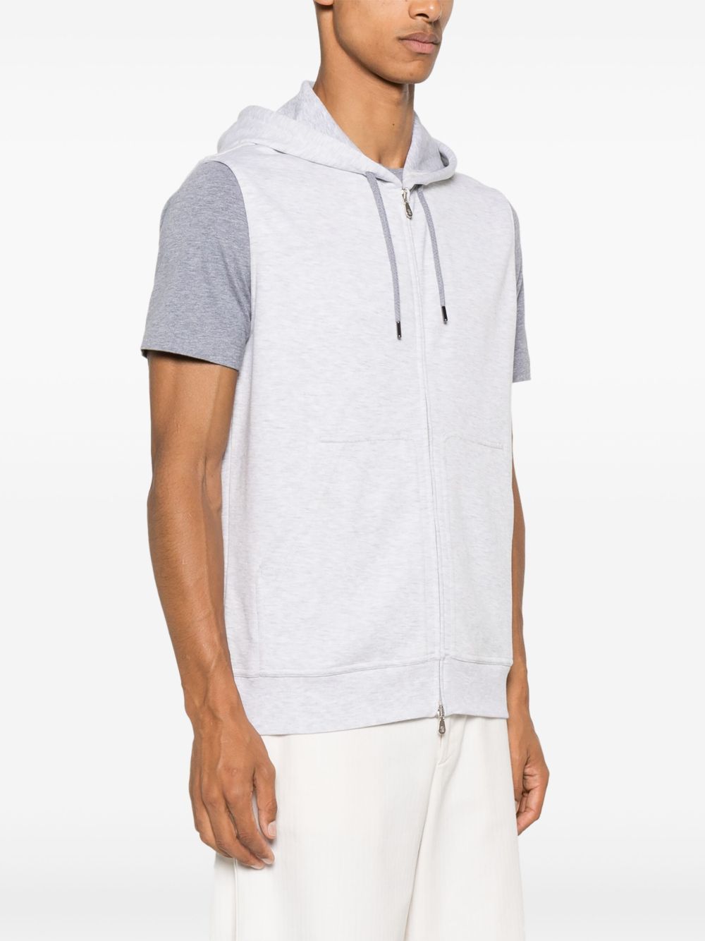 Brunello Cucinelli Men Hooded Vest