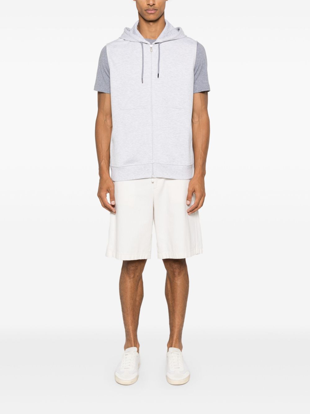 Brunello Cucinelli Men Hooded Vest