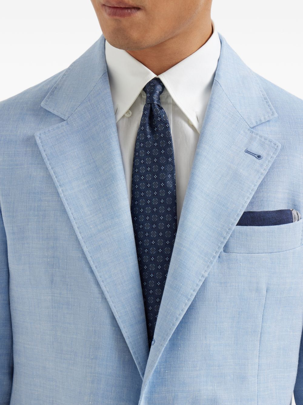 Brunello Cucinelli Men Silk Tie BRUNELLO CUCINELLI