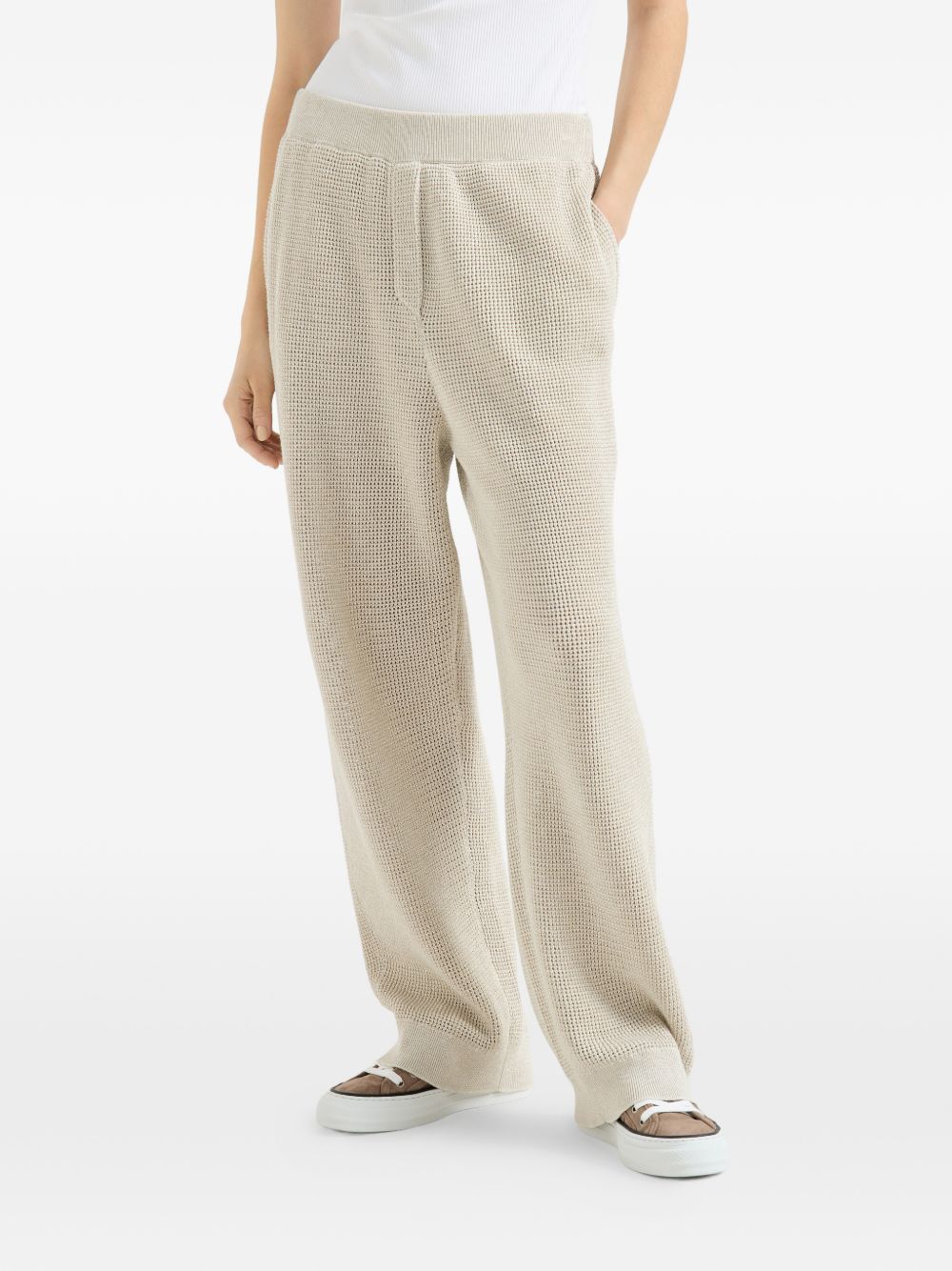 Brunello Cucinelli Women Cotton Trousers BRUNELLO CUCINELLI
