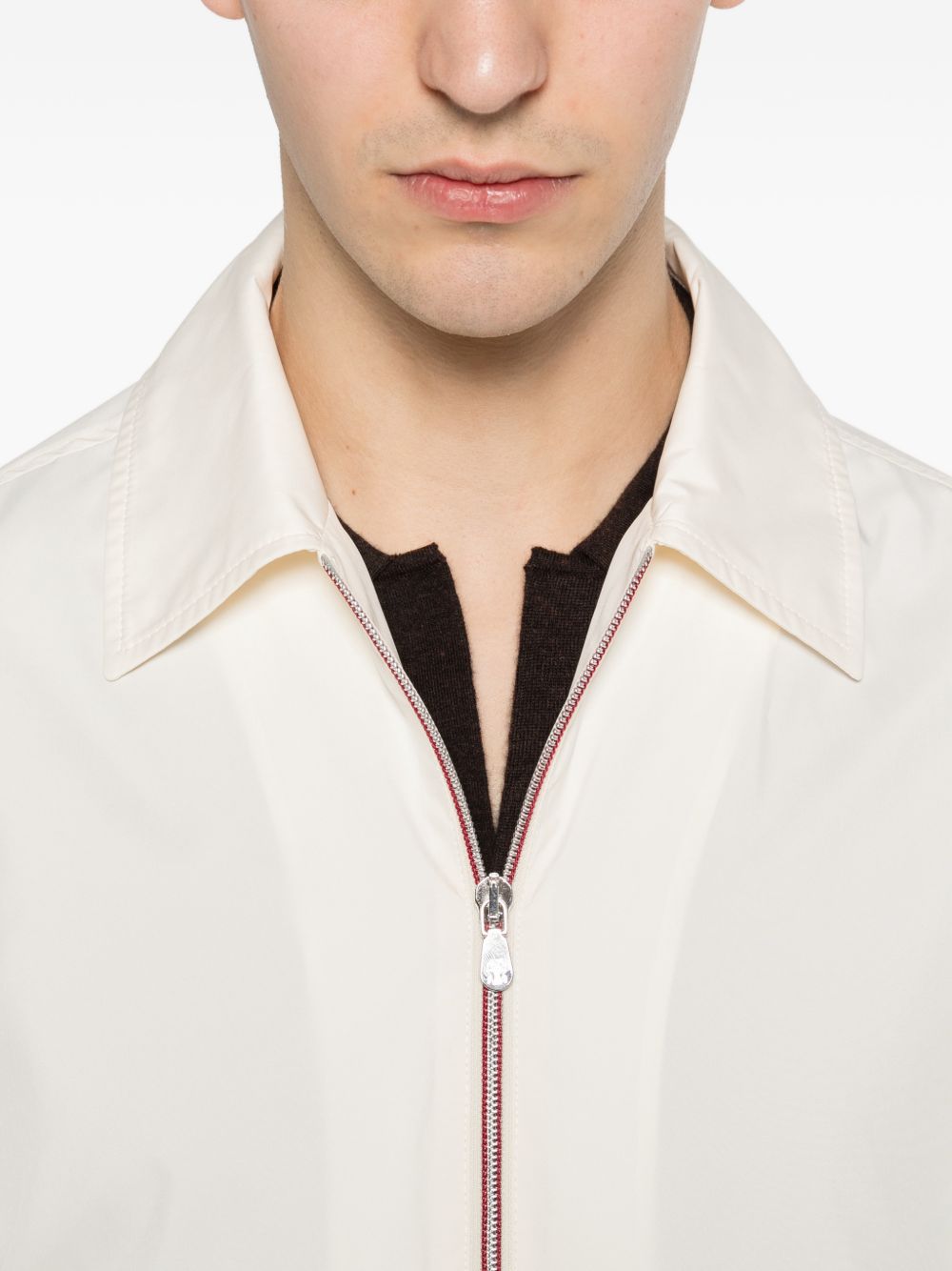 Brunello Cucinelli Men Water-Resistant Blouson Jacket
