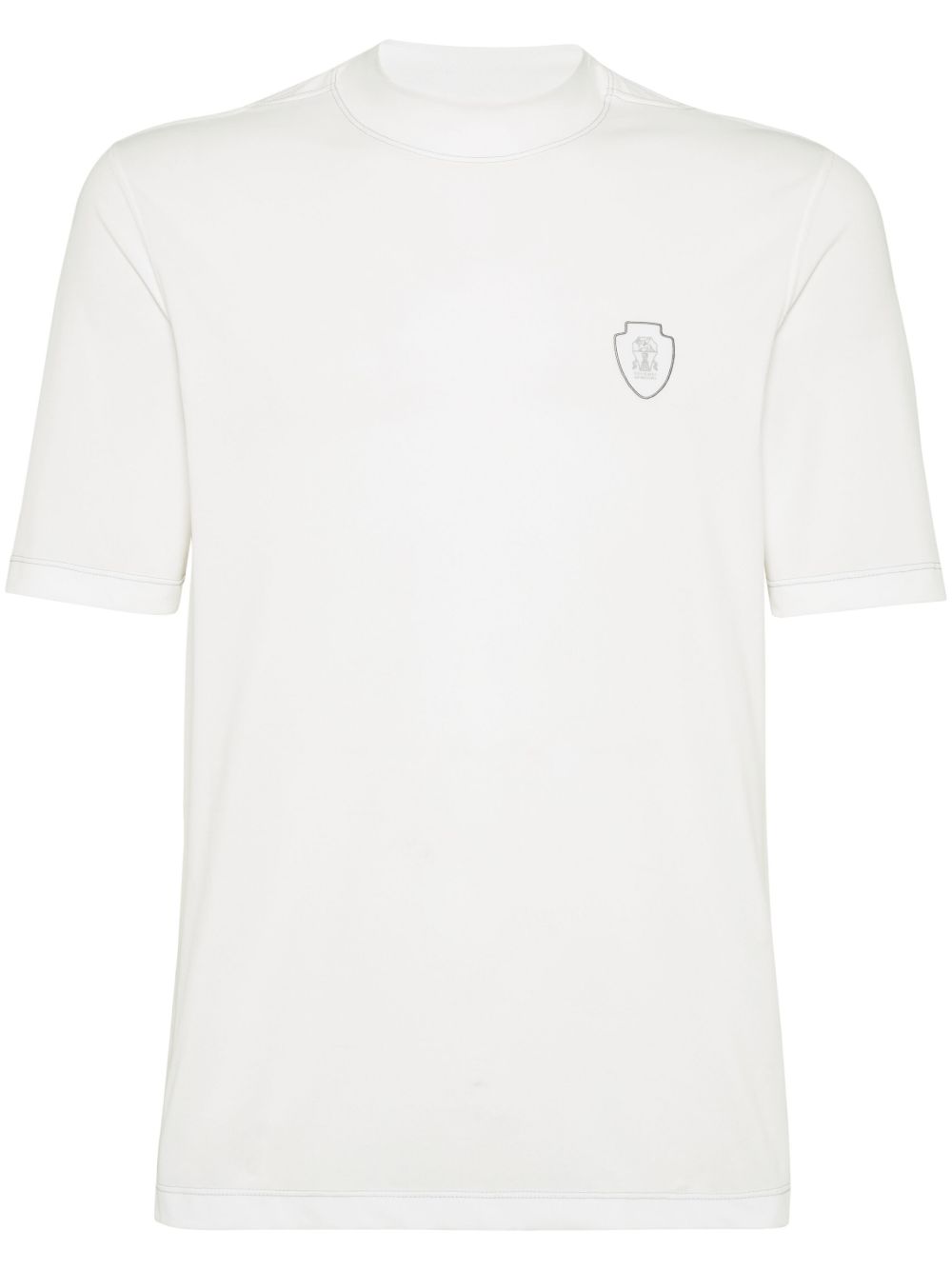 Brunello Cucinelli Men Logo Cotton T-Shirt BRUNELLO CUCINELLI