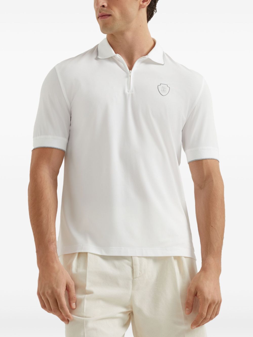 Brunello Cucinelli Men Cotton Polo Shirt BRUNELLO CUCINELLI