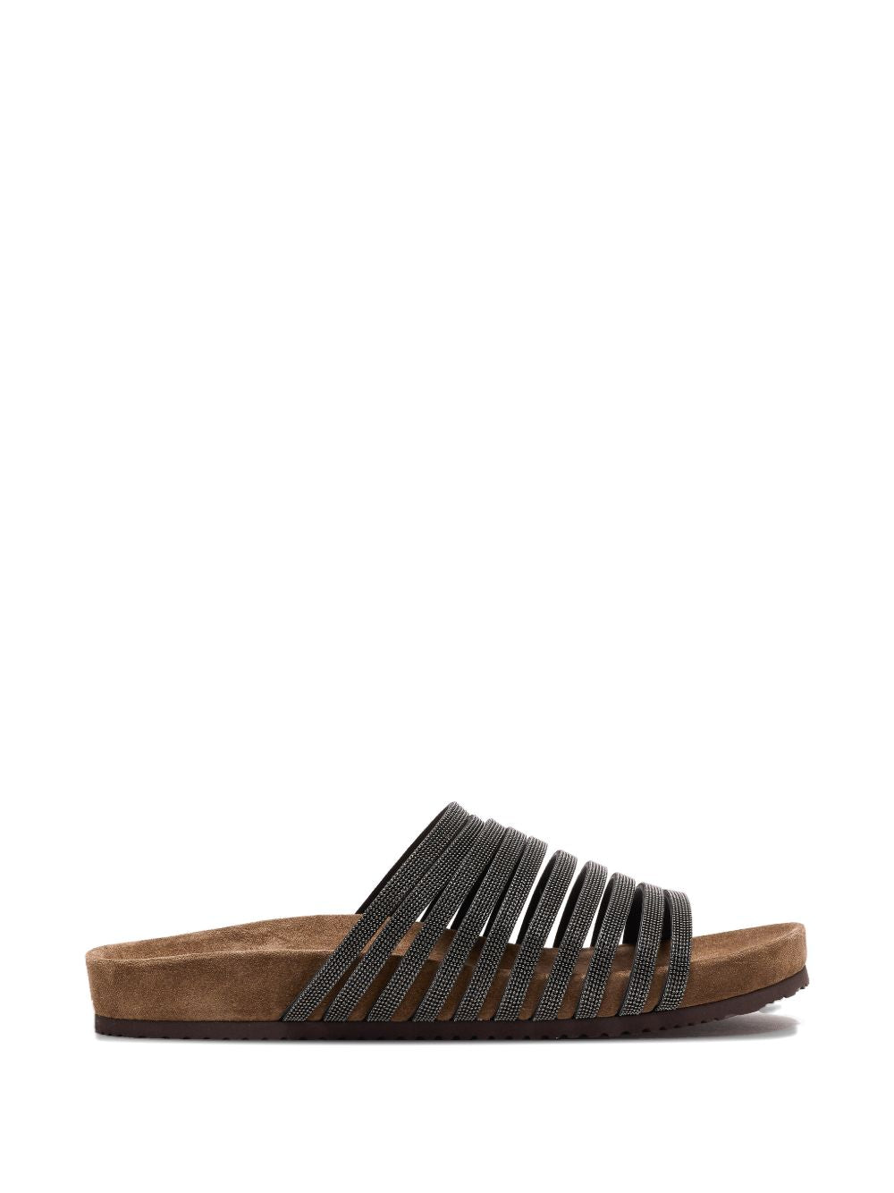 Brunello Cucinelli Women Leather Flat Sandals BRUNELLO CUCINELLI