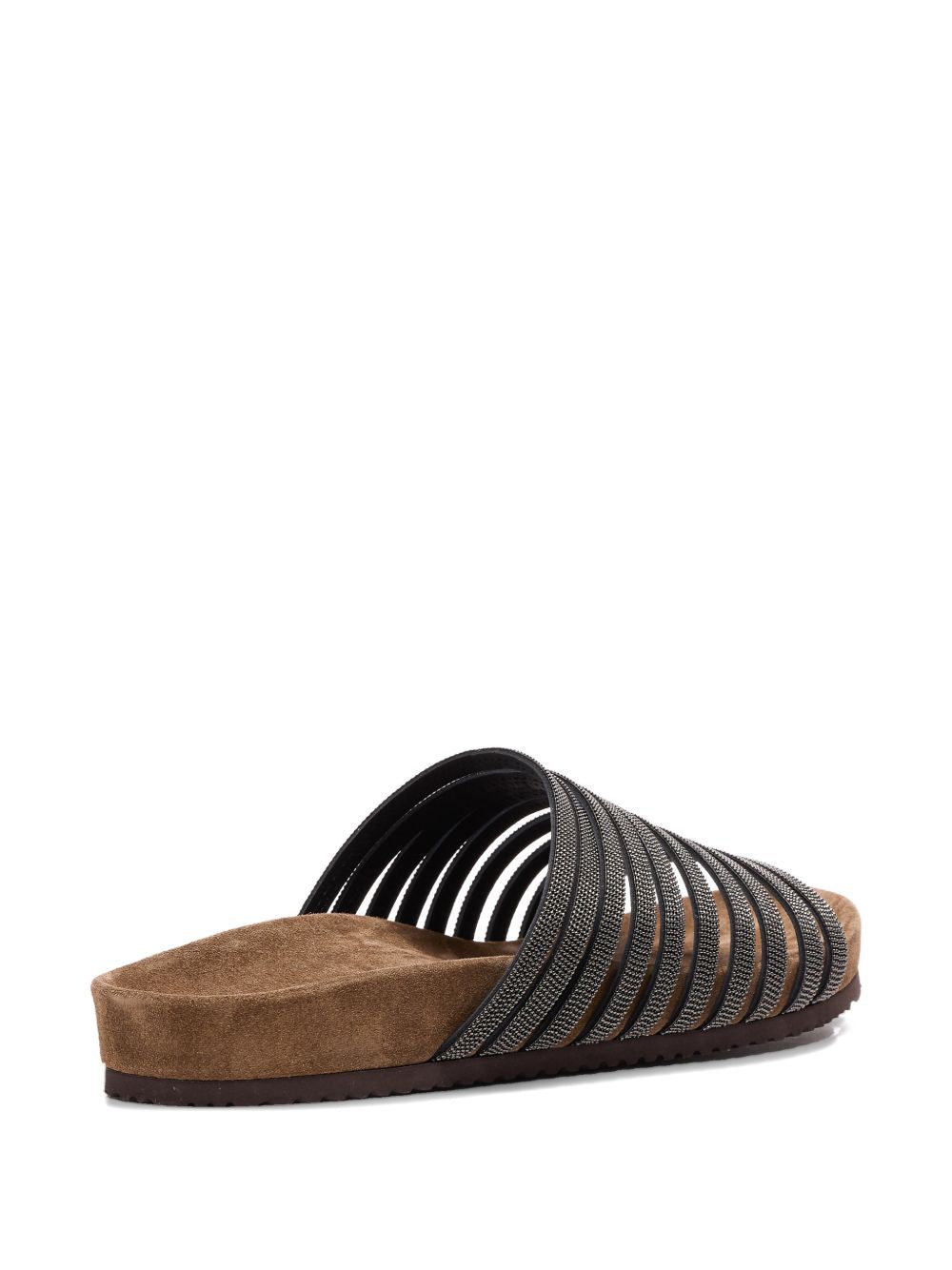 Brunello Cucinelli Women Leather Flat Sandals BRUNELLO CUCINELLI