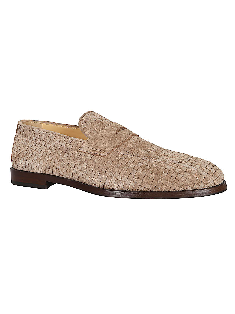 Brunello Cucinelli Men Suede Leather Loafers BRUNELLO CUCINELLI