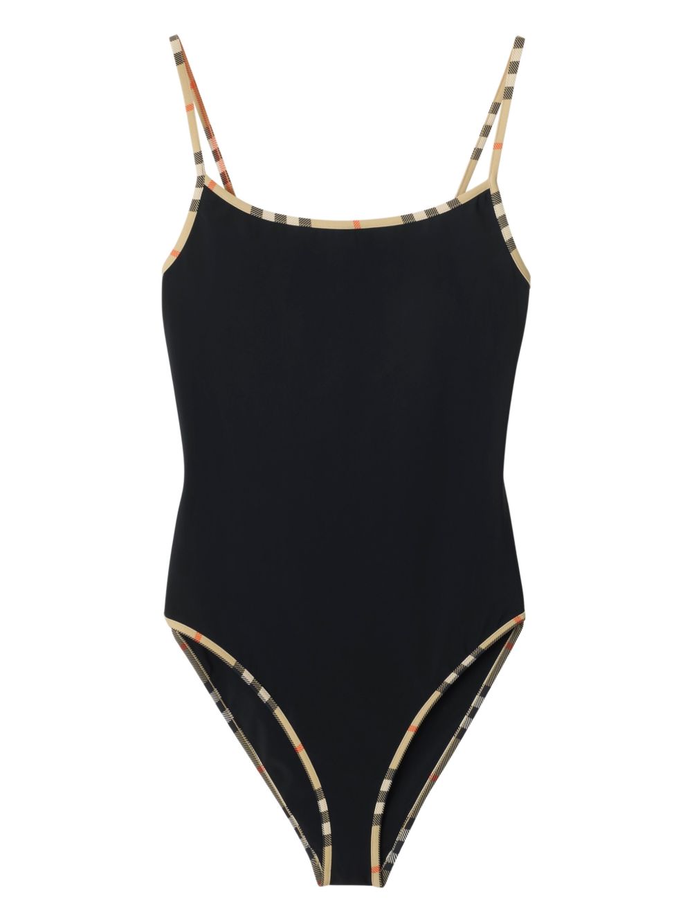 Burberry Women Check Detail Swimsuit