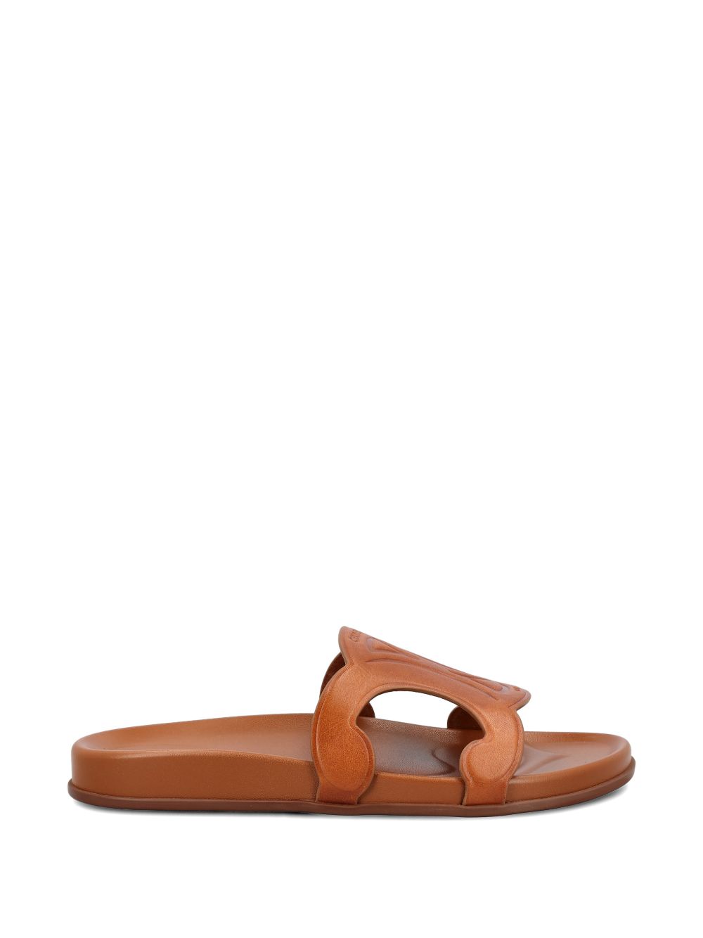 Celine Women Triomphe Leather Slides CELINE