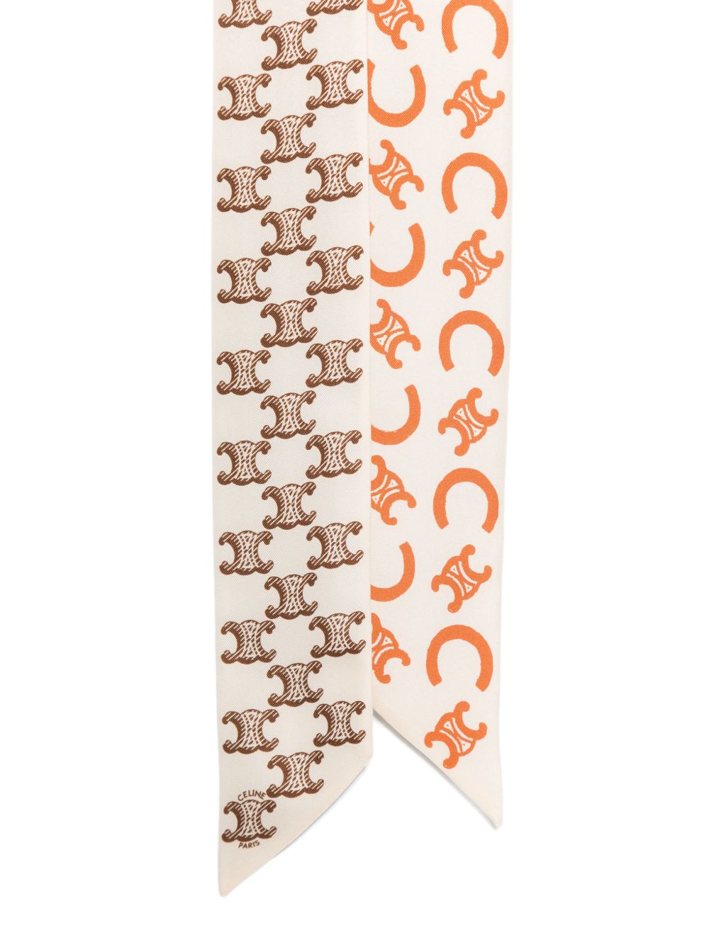 Celine Women Printed Silk Lavalliere CELINE