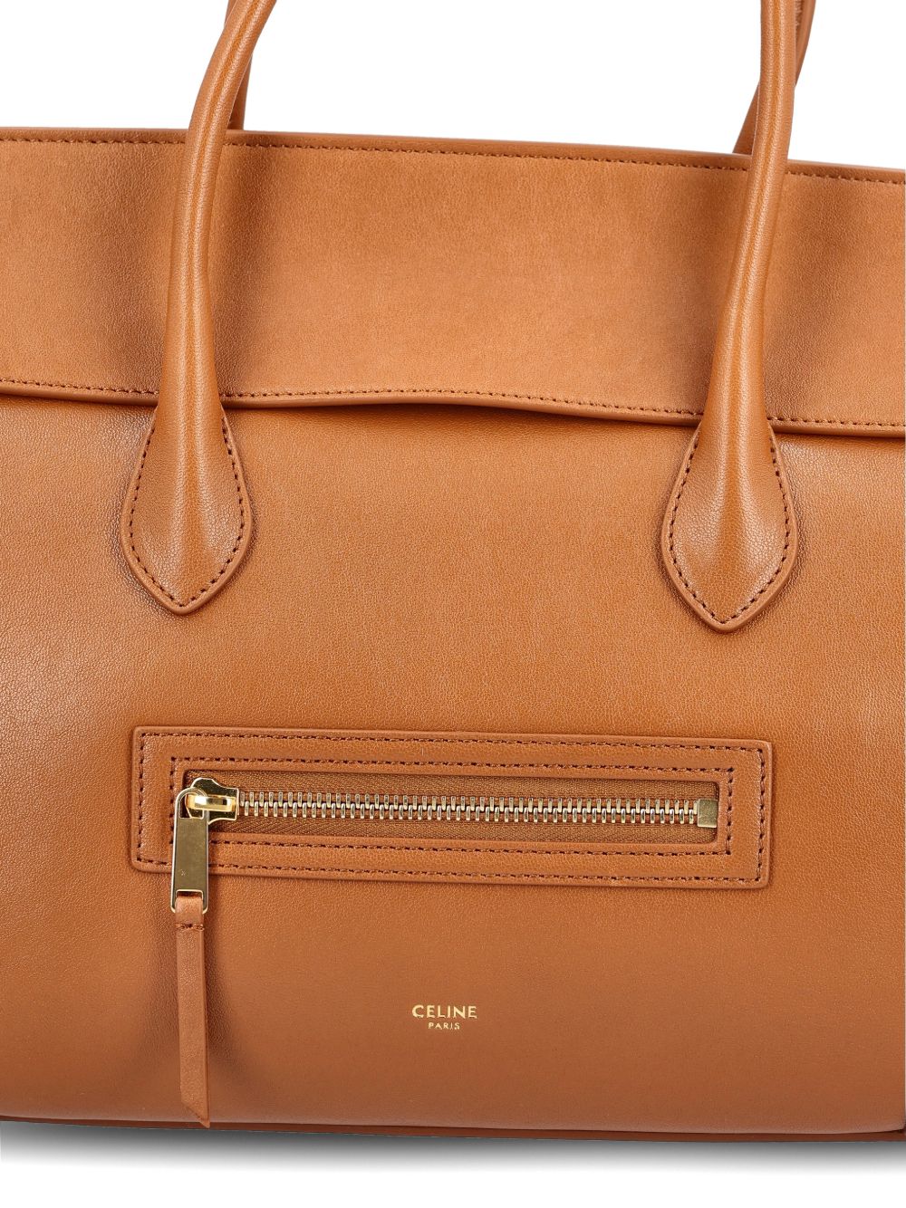 Celine Women Luggage Medium Leather Tote CELINE