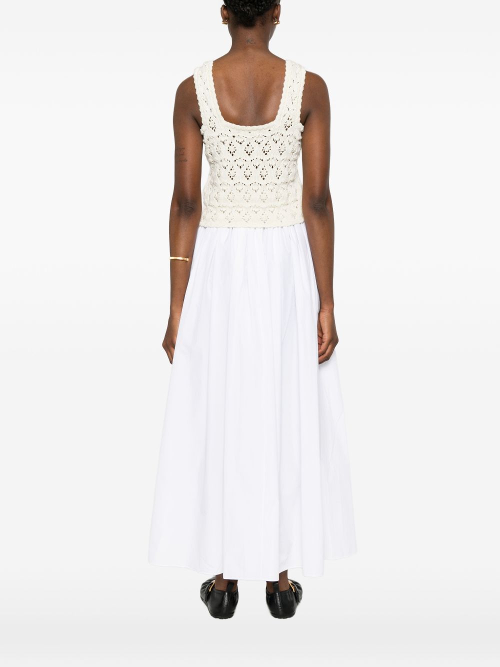 Celine Women Pointelle Cotton Top