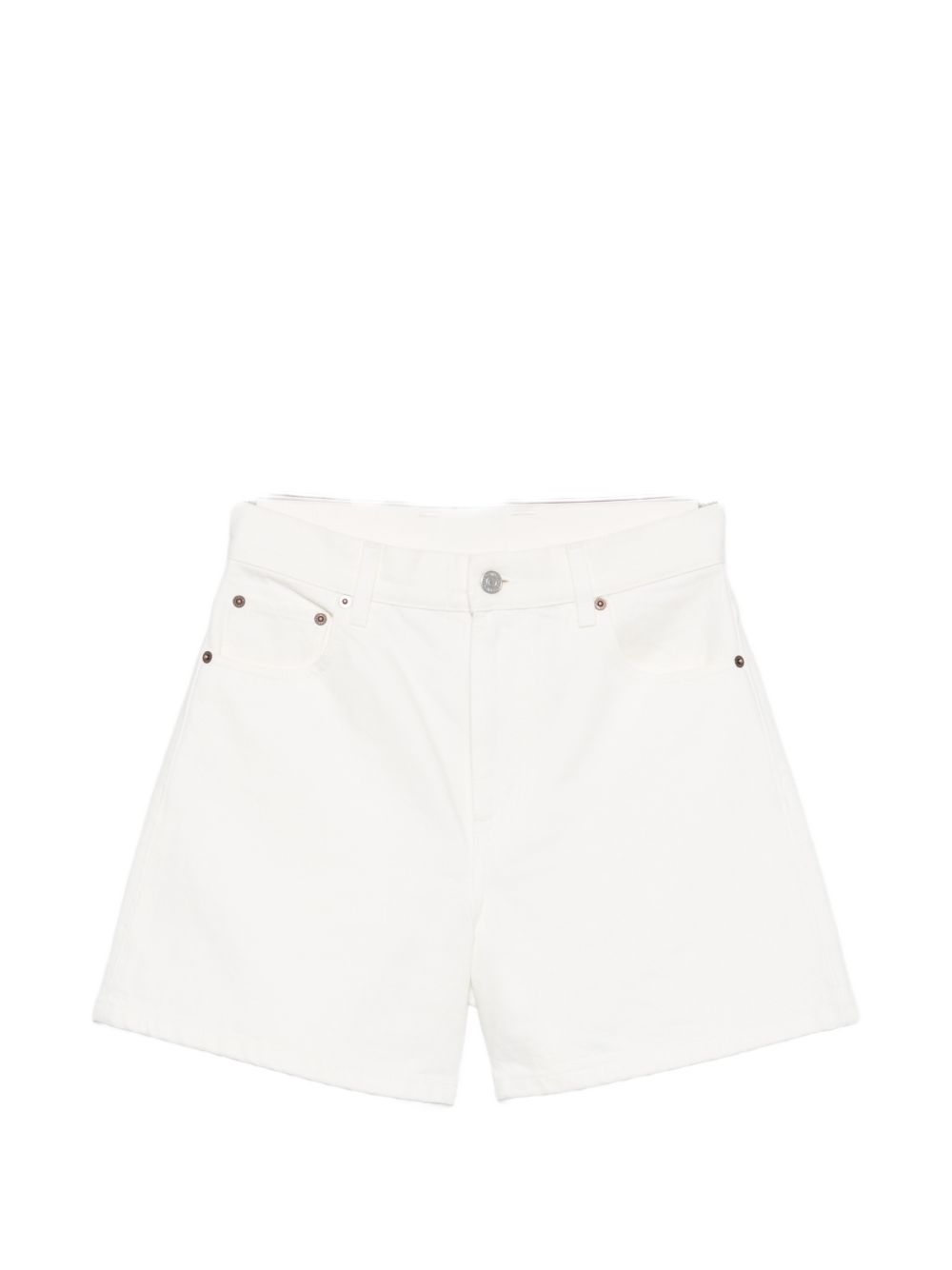 Celine Women Denim Cotton Shorts