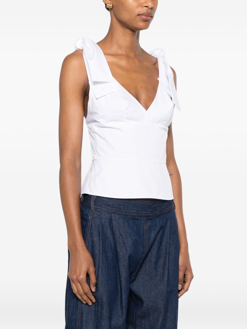 Celine Women Cotton Bustier Top.