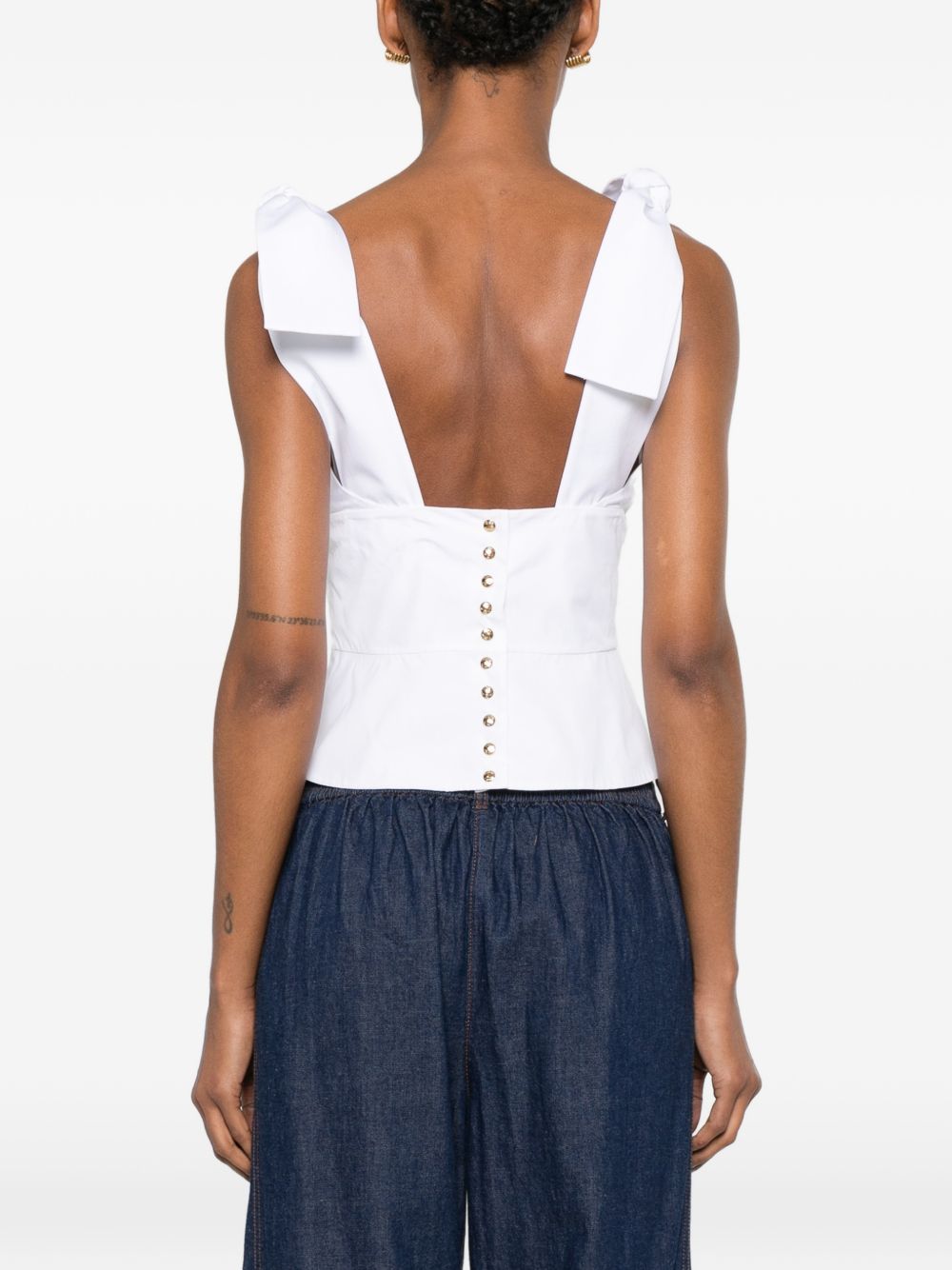 Celine Women Cotton Bustier Top.