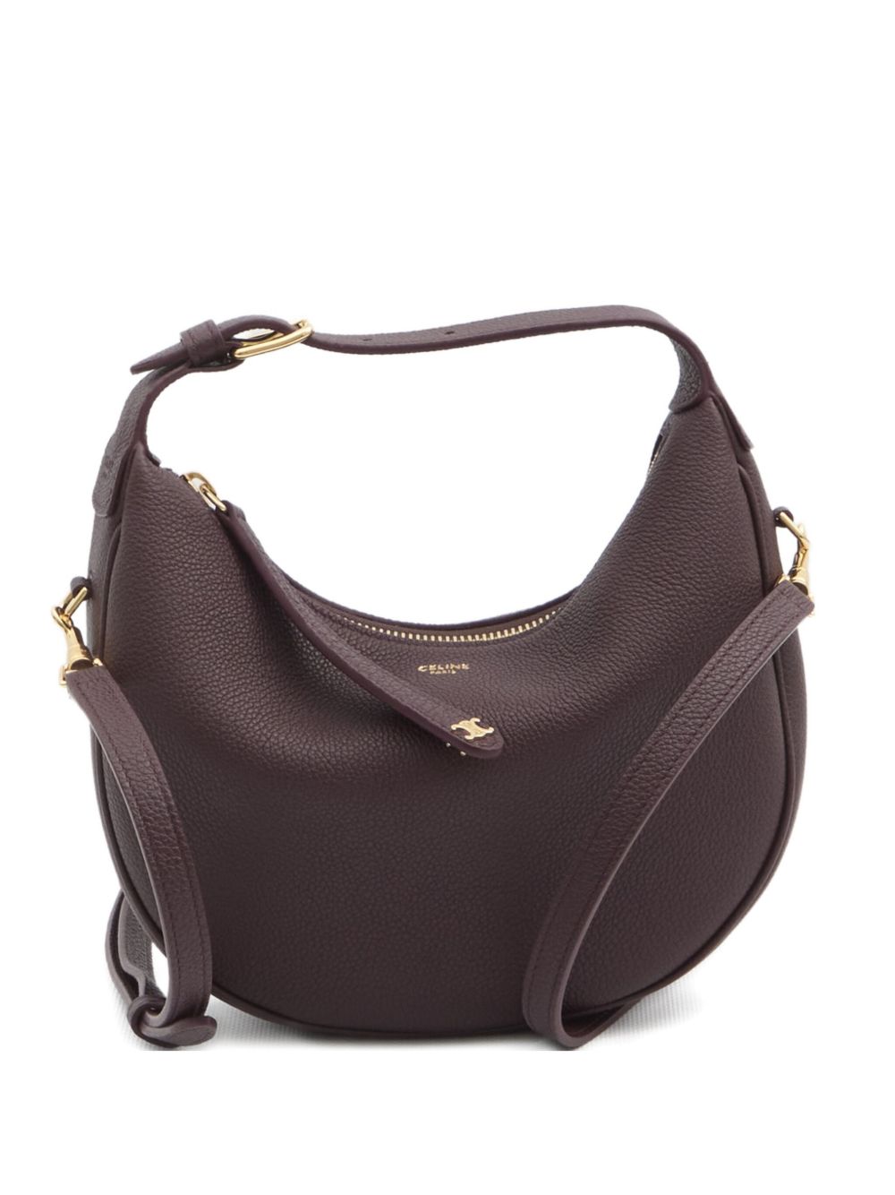 Celine Women Lulu Teen Leather Hobo Bag CELINE