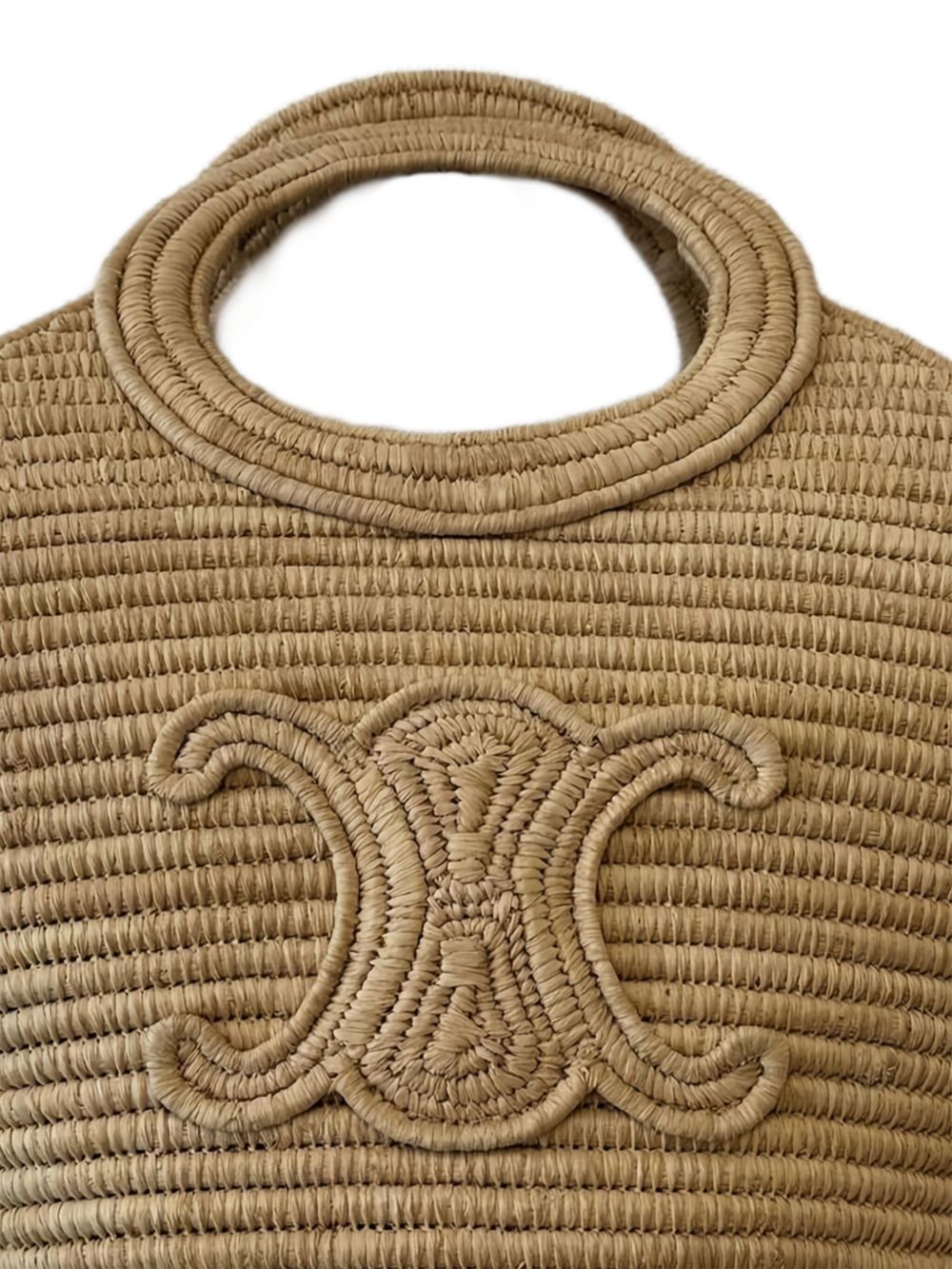 Celine Women Panier Rafia Handbag CELINE