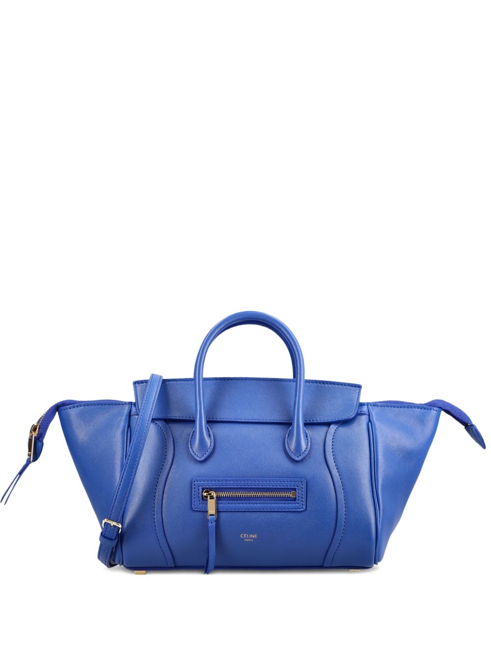 Celine Women Luggage Small Leather Tote Bag CELINE