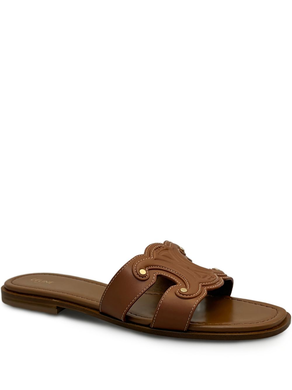 Celine Women Marina Leather Flat Sandals CELINE