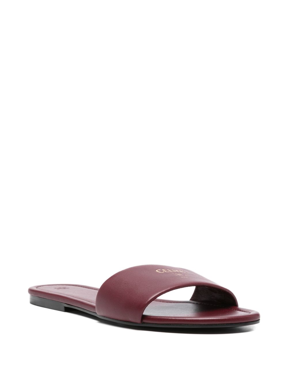 Celine Women Leather Flat Sandals CELINE