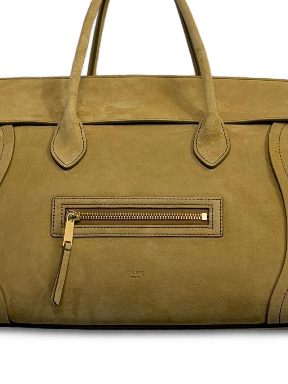 Celine Women Luggage Medium Leather Tote Bag CELINE