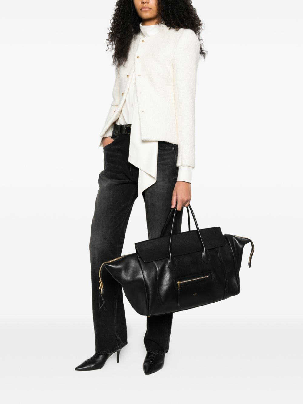 Celine Women Luggage Large Leather Tote CELINE