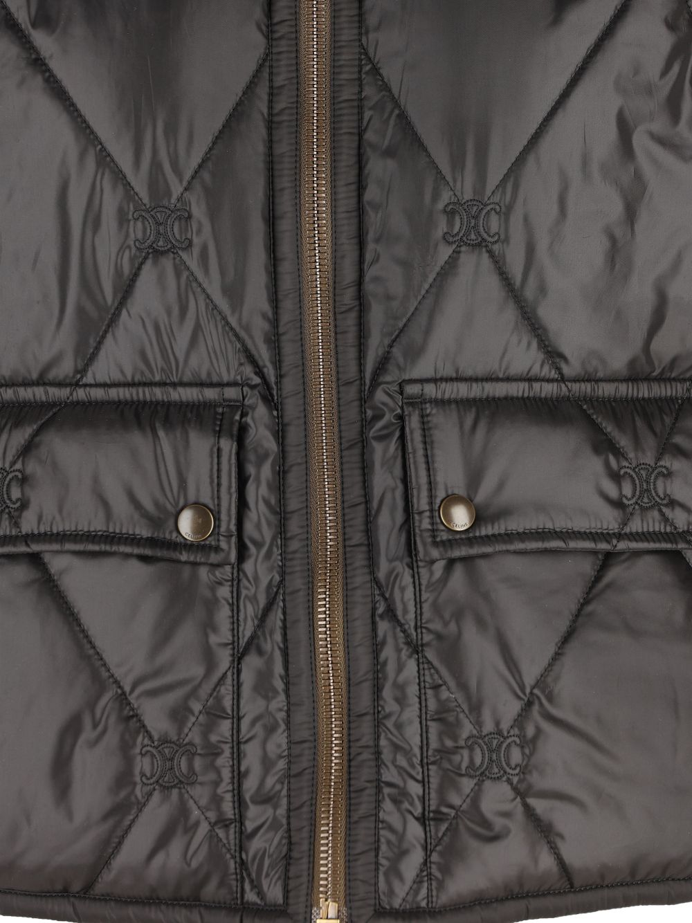 Celine Women Quilted Nylon Jacket CELINE