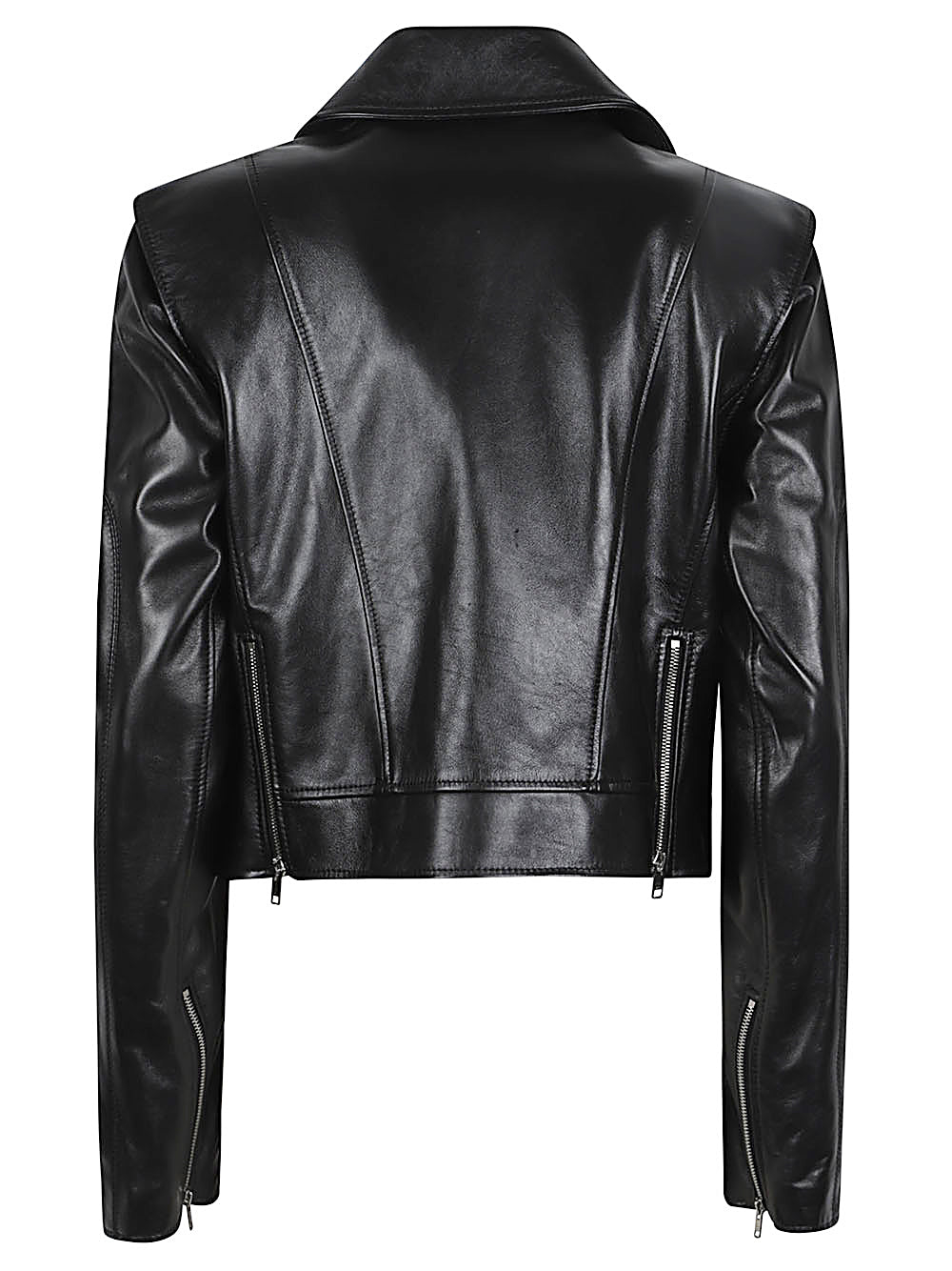 Celine Women Leather Biker Jacket