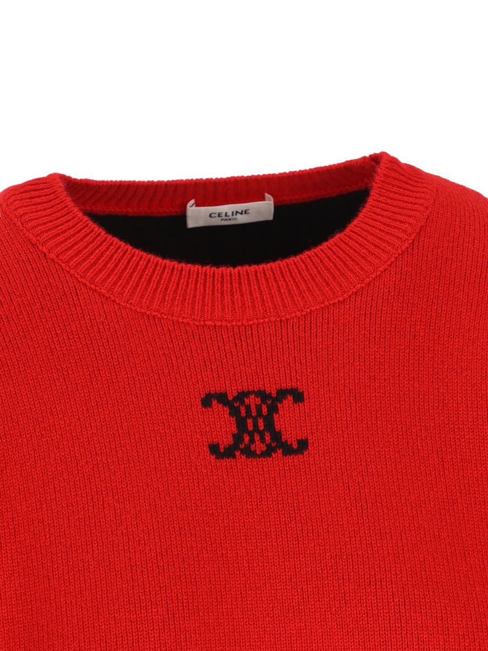 Celine Women Triomphe Cashemre Sweater CELINE