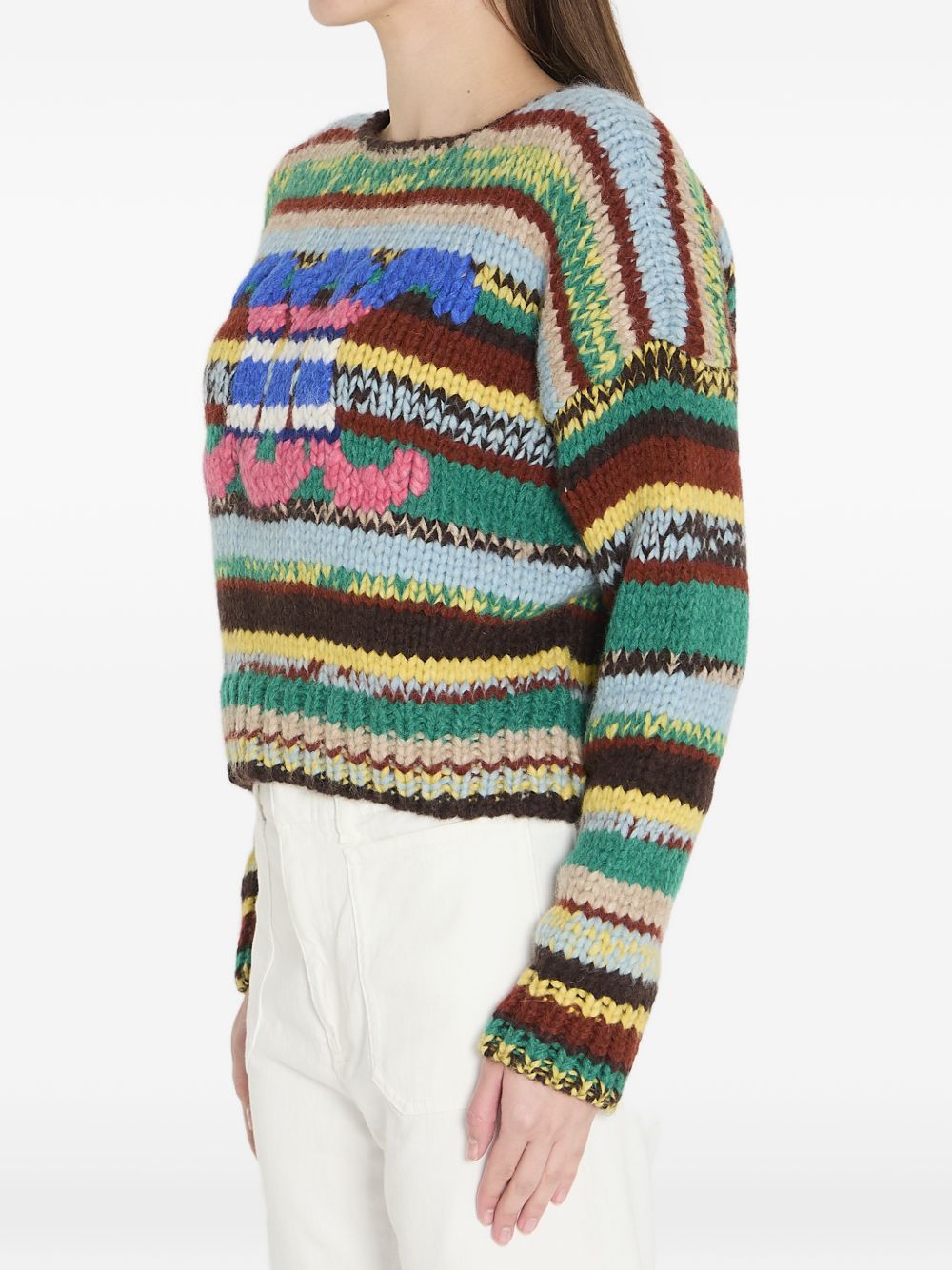 Celine Women Wool Crewneck Sweater CELINE