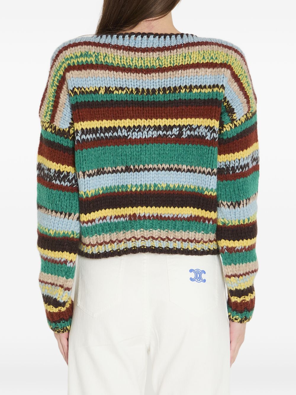 Celine Women Wool Crewneck Sweater CELINE