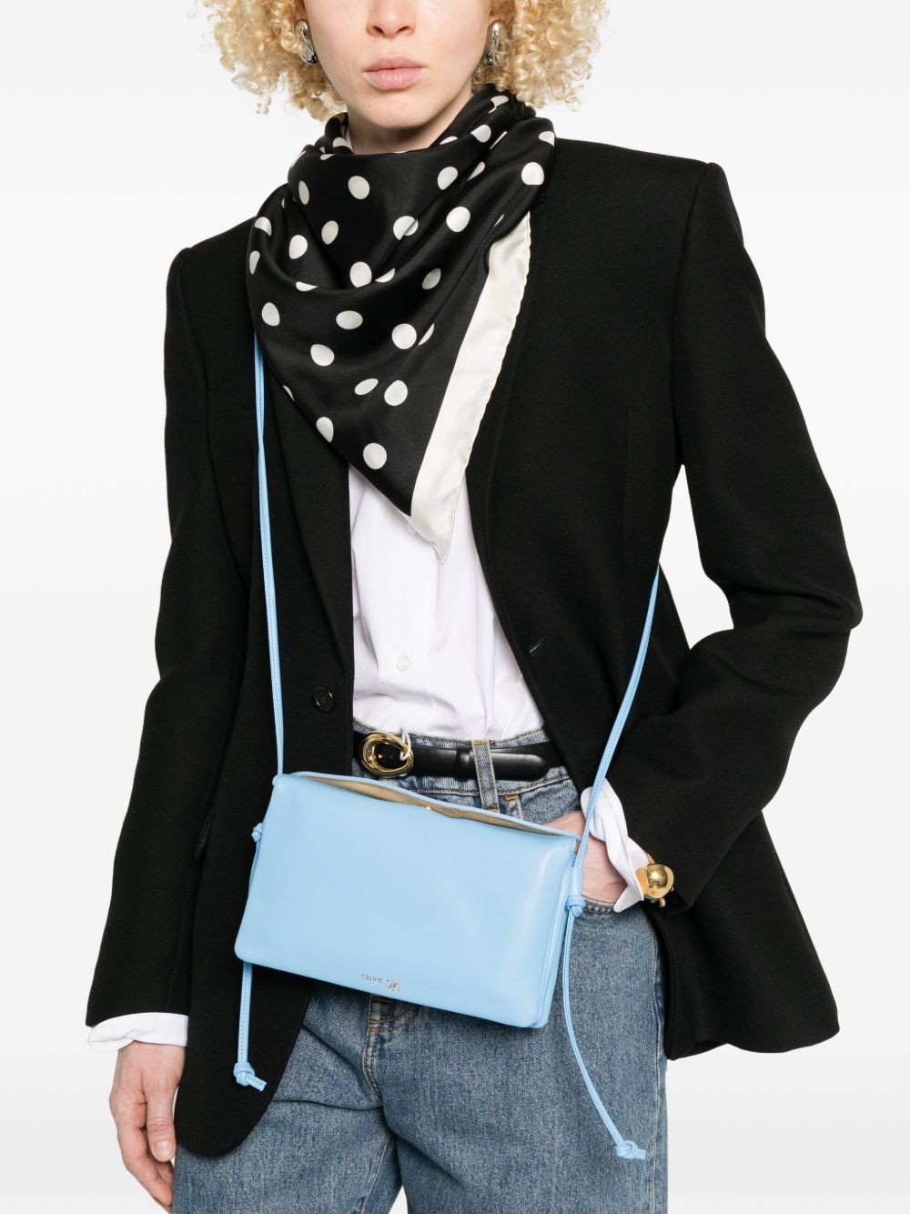 Celine Women Trio Leather Mini Bag CELINE