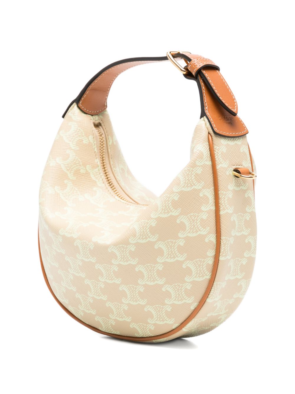 Celine Women Lulu Teen Triomphe Canvas Hobo Bag CELINE