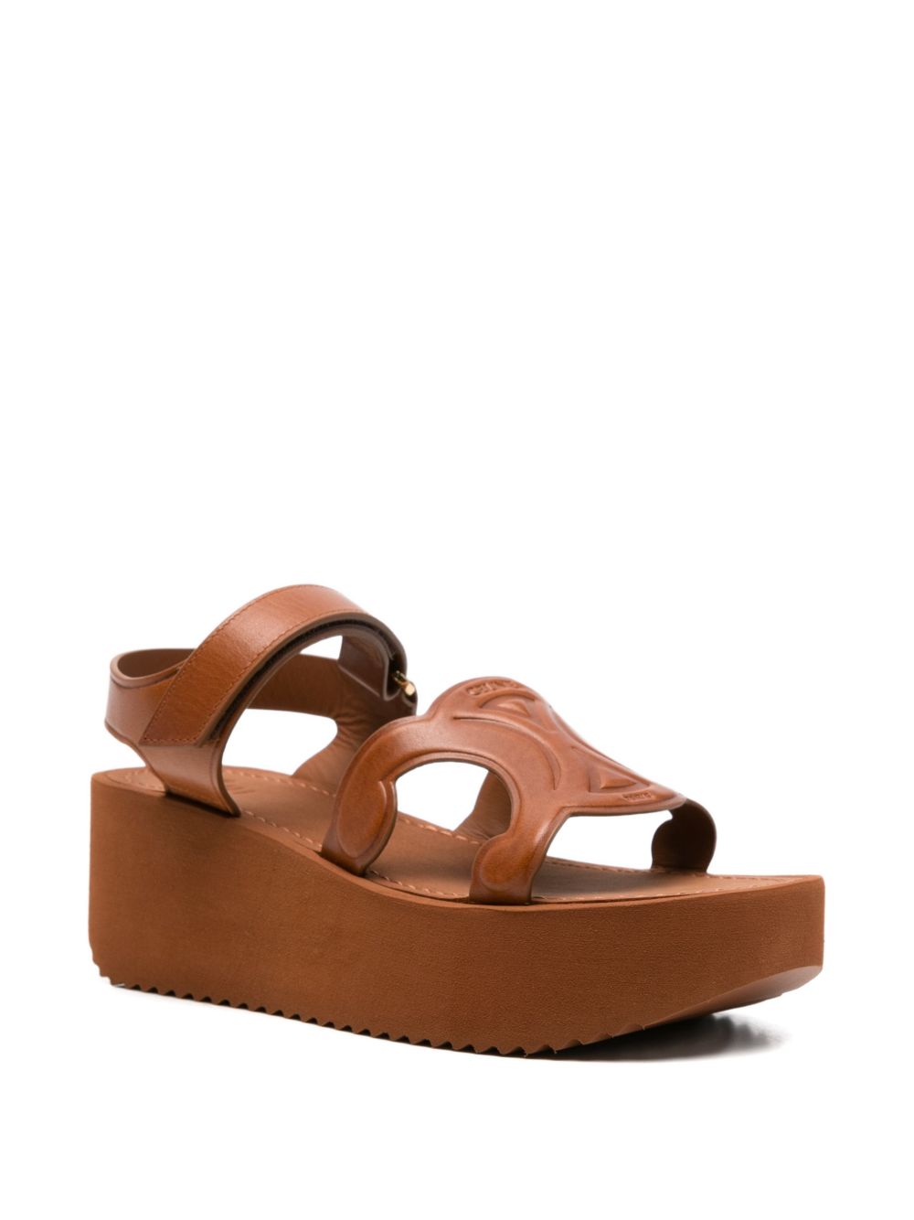 Celine Women Sunny Triomphe Sandals CELINE