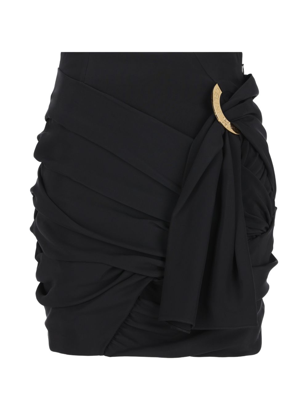Celine Women Draped Mini Skirt